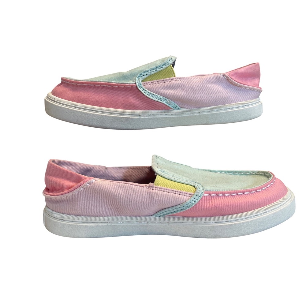 Sperry Top Sider Saltie Jr.‎ Washable Canvas Colorway Pastel Slip On Girls 4M